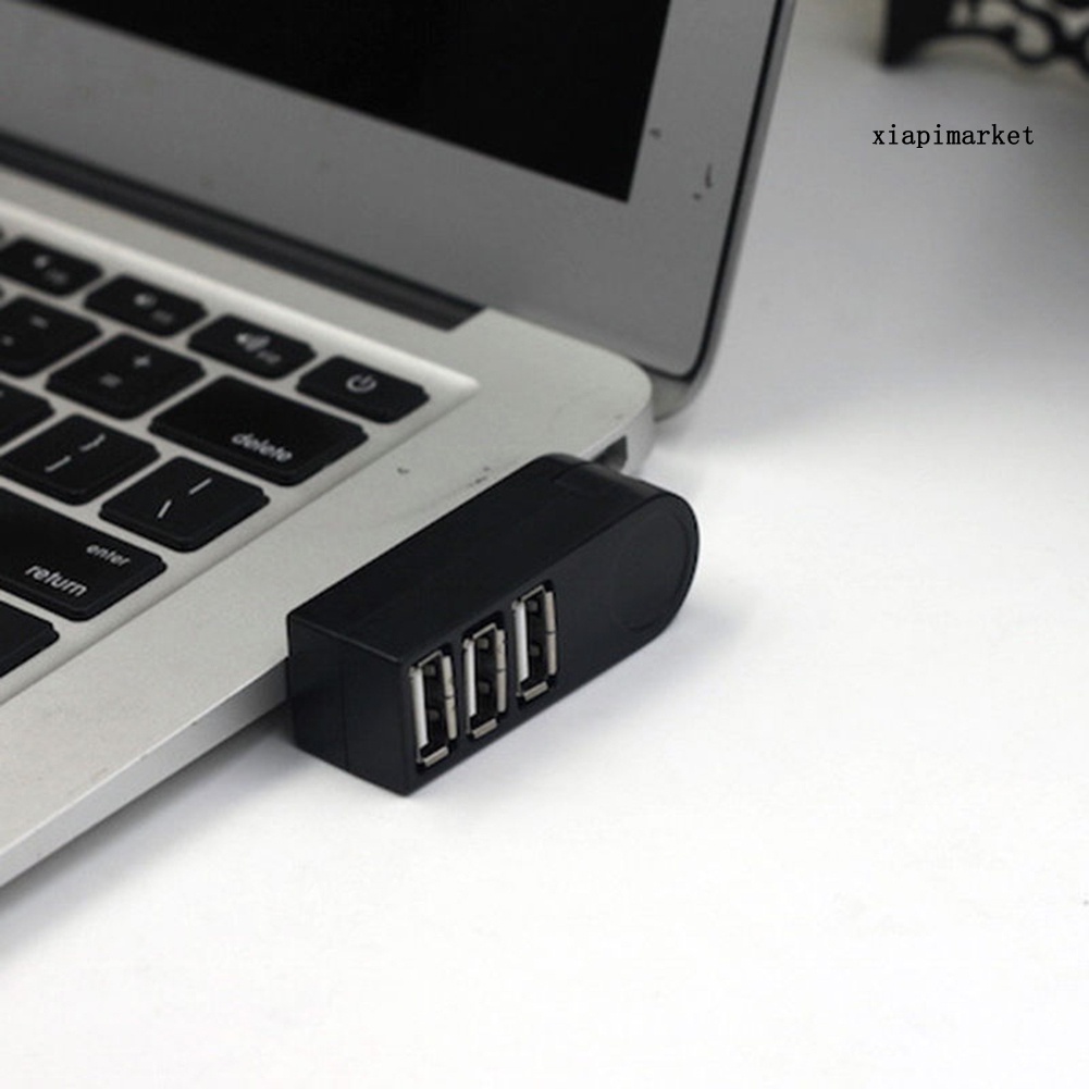 Bộ Chia 3 Cổng Usb 2.0 Mini Cho Pc Laptop Notebook Mac