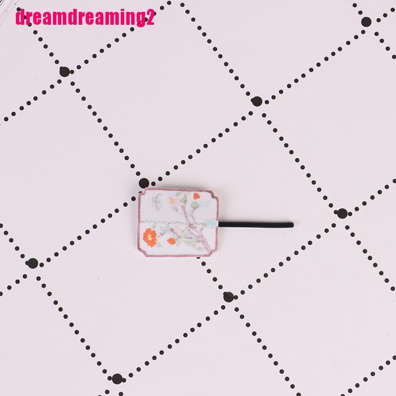 Set 2 Quạt mini Trang Trí Nhà Búp Bê Tỉ Lệ 1: