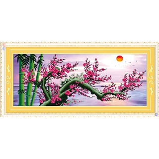 Tranh đính đá 5D , Tranh Hoa đính full đá