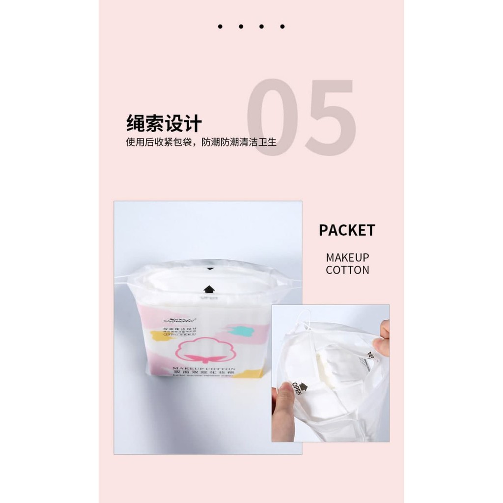 Bông Tẩy Trang Lameila Túi 222 Miếng Chính Hãng | BigBuy360 - bigbuy360.vn