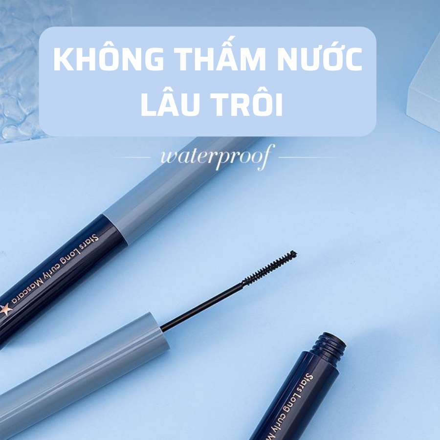 [Hàng mới về] Mascara đầu cọ nhỏ màu sắc tự nhiên lâu trôi chống thấm nước và mồ hôi hiệu quả SAM