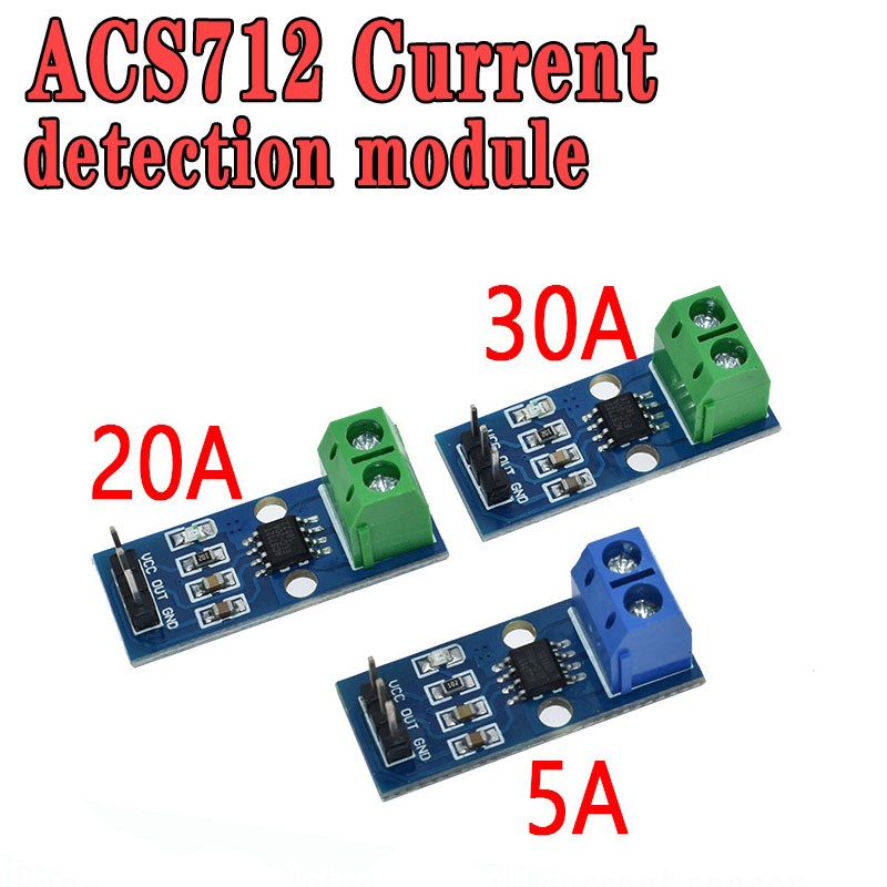Cảm biến dòng ACS712 5A 20A 30A Mô-đun cảm biến mô-đun cảm biến ACS712 cho Arduino