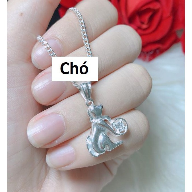 Mặt dây chuyền bạc 12 con giáp