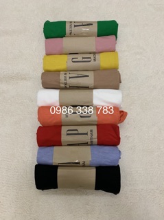 Áo phông cộc tay nữ cổ tim (vải Đũi giấy)