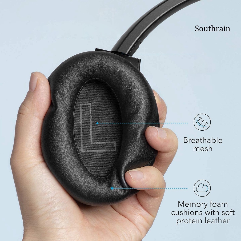 Cặp xốp đệm tai nghe thay thế co giãn tốt siêu bền cho Anker Soundcore Life Q20 / Q20 Bt