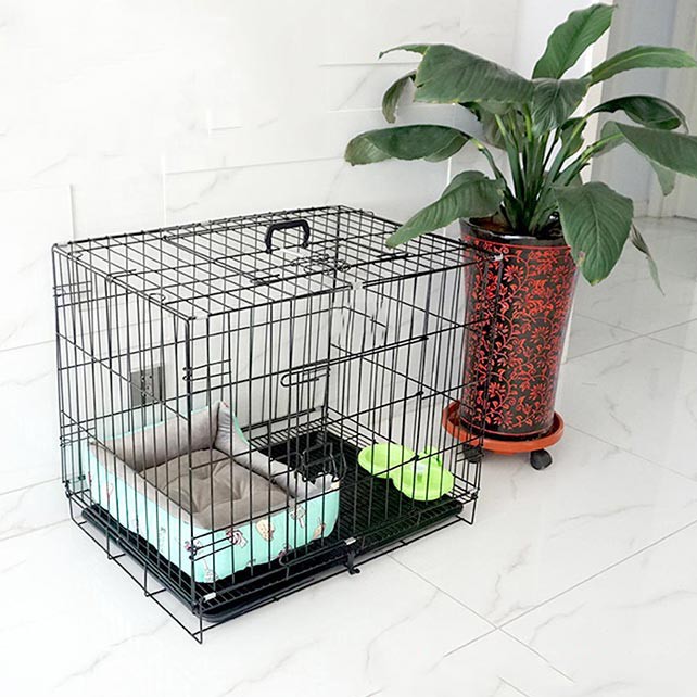 Lồng sơn tĩnh điện nan dày Size XL 91x56x67cm Dành cho chó mèo - Cutepets