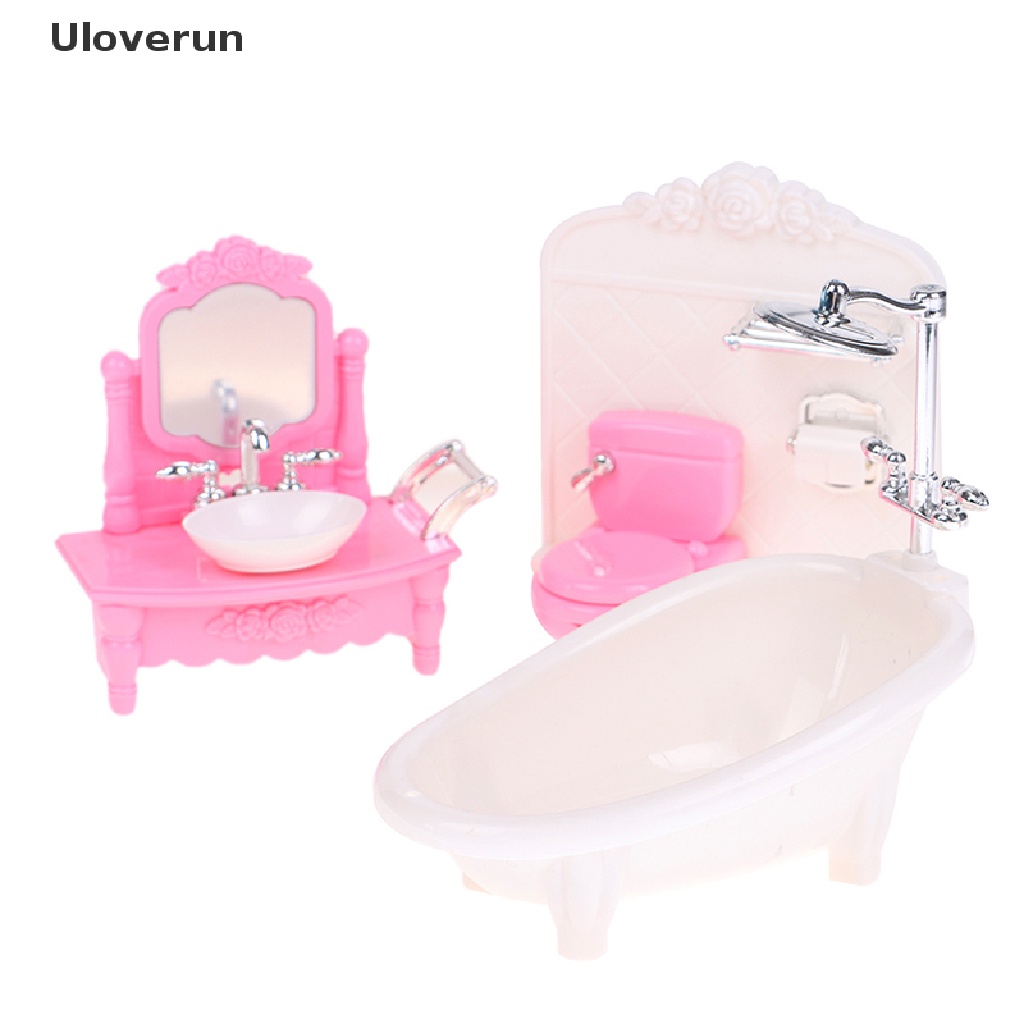 Mô Hình Bồn Cầu Xinh Xắn Cho Búp Bê