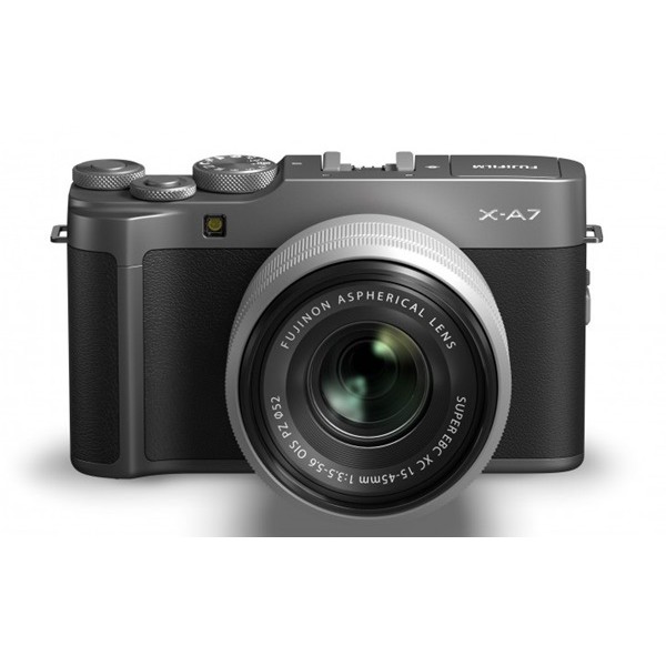 Máy ảnh Fujifilm X-A7 + Kit XC 15-45mm F/3.5-5.6 (XÁM), Màn hình cảm ứng LCD 3.5 inch với 2.76m-Dot, quay 4K