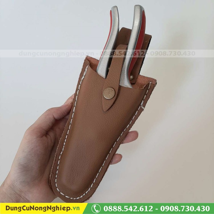 Túi da đựng kéo cắt tỉa cành dụng cụ làm vườn