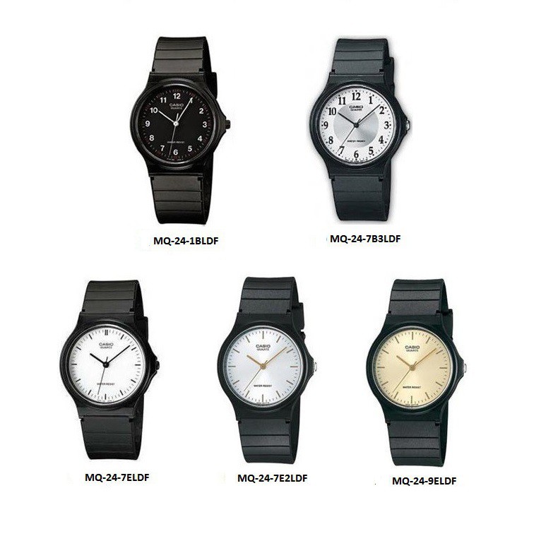 Đồng hồ nam Casio MQ-24 chính hãng - Bảo hành 1 năm, Thay pin miễn phí