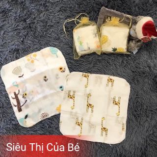 Set 10 khăn xô sữa Aden cho bé