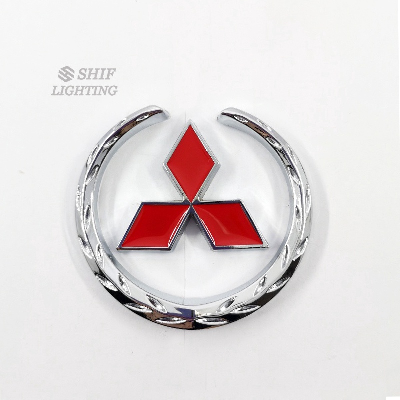 ◊✴Logo Mitsubishi dán xe hơi trang trí hình độc đáo chất lượng cao