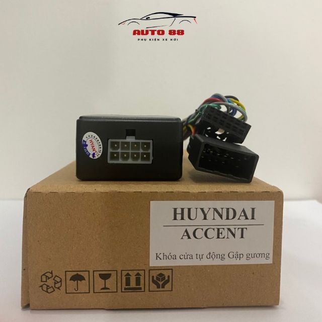 Tự động gập gương Hyundai Accent 2018-2022 Auto88.Officialstore dành cho xe đã có gương điện, có kỹ thuật hỗ trợ lắp đặt