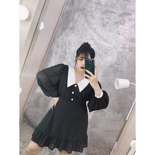 Đầm tiểu thư tay bồng