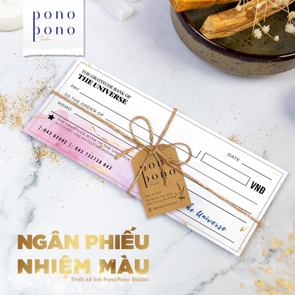 Tấm Séc Nhiệm Màu | The Magic Check | Ngân phiếu diệu kỳ 28 ngày thực hành Lòng biết ơn