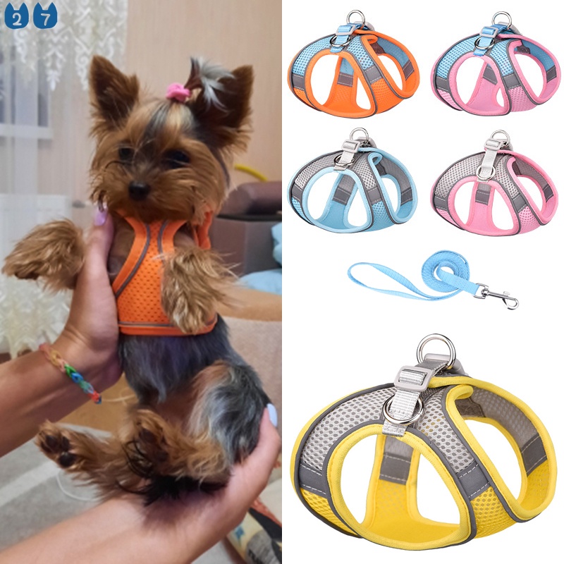 Dây Dắt Thú Cưng Đi Dạo Bằng Nilon Phản Quang Tùy Chỉnh Thoáng Khí 27Pets