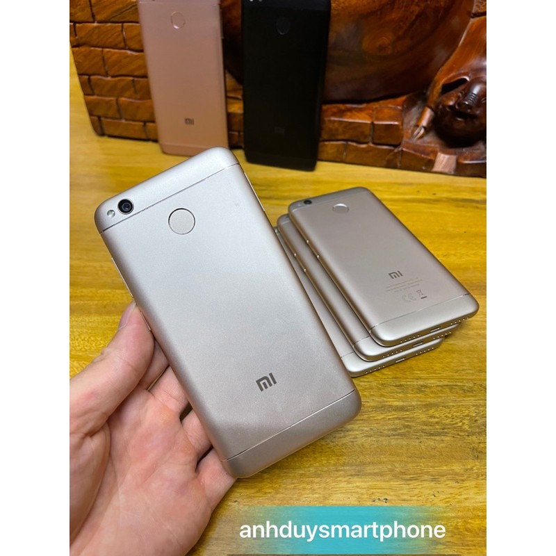 GIÁ CỰC HÓT  Điện thoại Xiaomi Redmi 4X 2 sim Pin 4100mA cảm biến vân tay, vỏ nhôm( tặng ốp, kính cường lực) | BigBuy360 - bigbuy360.vn