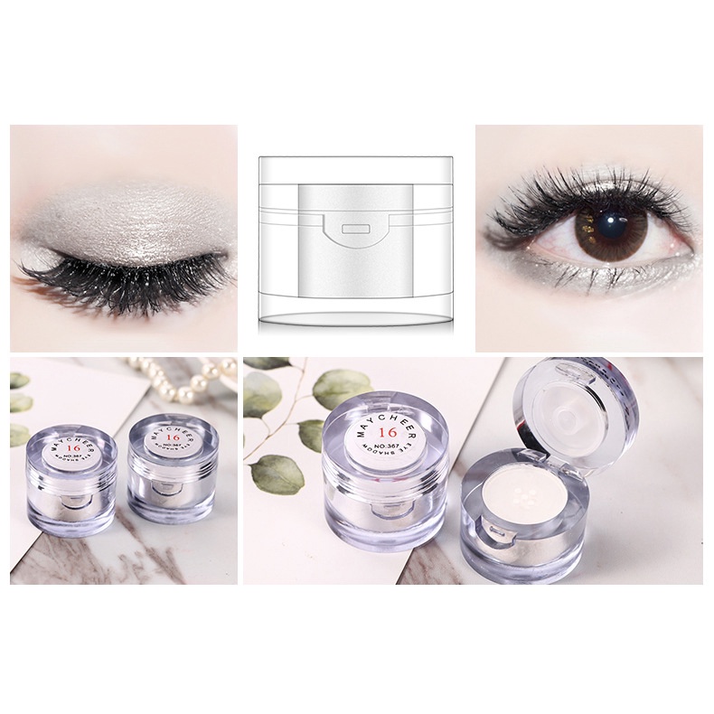 Trang Điểm 美 茜 儿MAYCHEERPhấn Bóng Trắng Sáng Ngọc Trai Làm Đẹp Trang Điểm Mở Mắt Nằm Tằm Làm Sáng Phấn Mắt | BigBuy360 - bigbuy360.vn