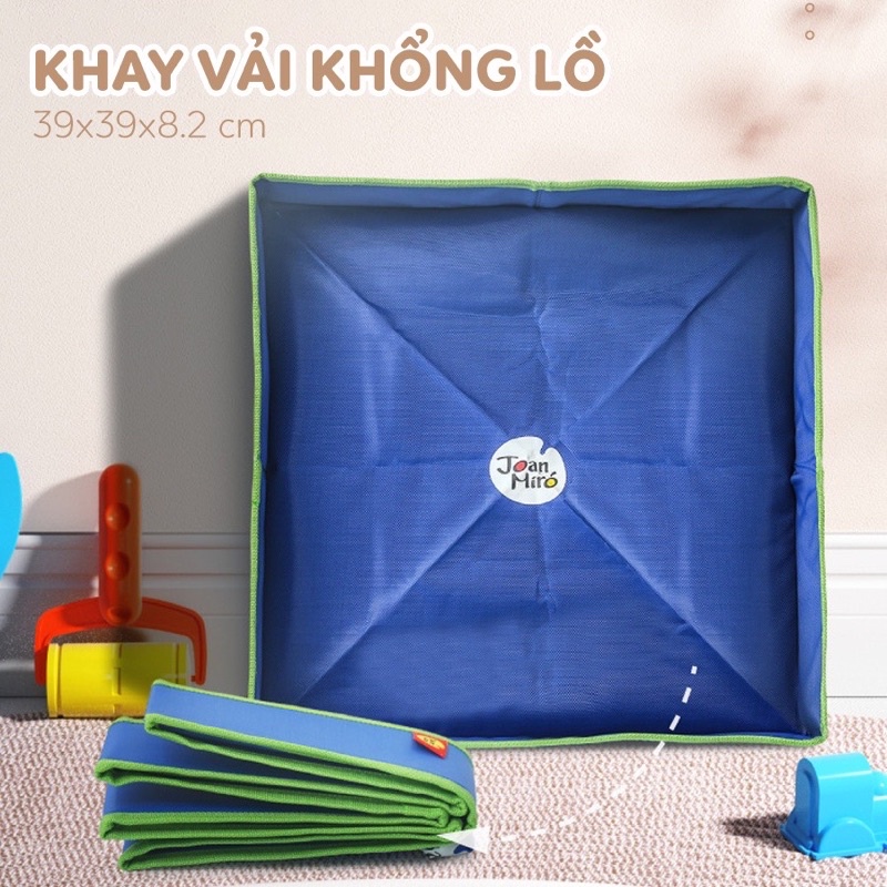 Cát động lực cao cấp chính hãng Joan Miro cát ma thuật Magical sand đồ chơi thông minh hình khối an toàn cho bé