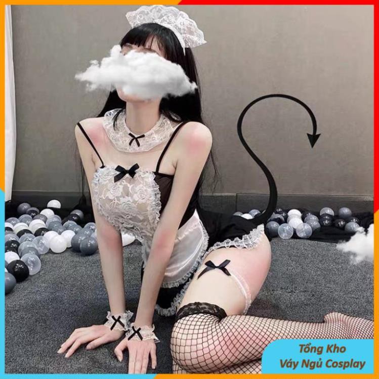 Váy Ngủ Cosplay Sexy Hầu Gái Xuyên Thấu - Đồ Ngủ Cô Giúp Việc Gợi Cảm HGV001 | BigBuy360 - bigbuy360.vn