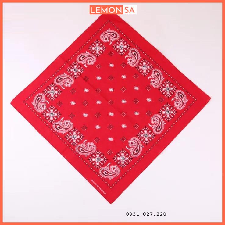 Khăn bandana turban cotton khăn đa năng, hiphop quấn tóc, cổ, quấn tay cho nam và nữ trẻ trung năng động