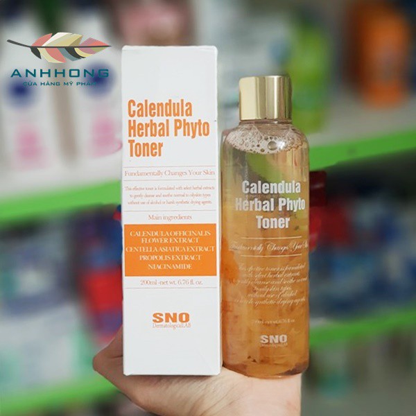 Toner Hoa Cúc Calendula Herbal Phyto SNO 200ml