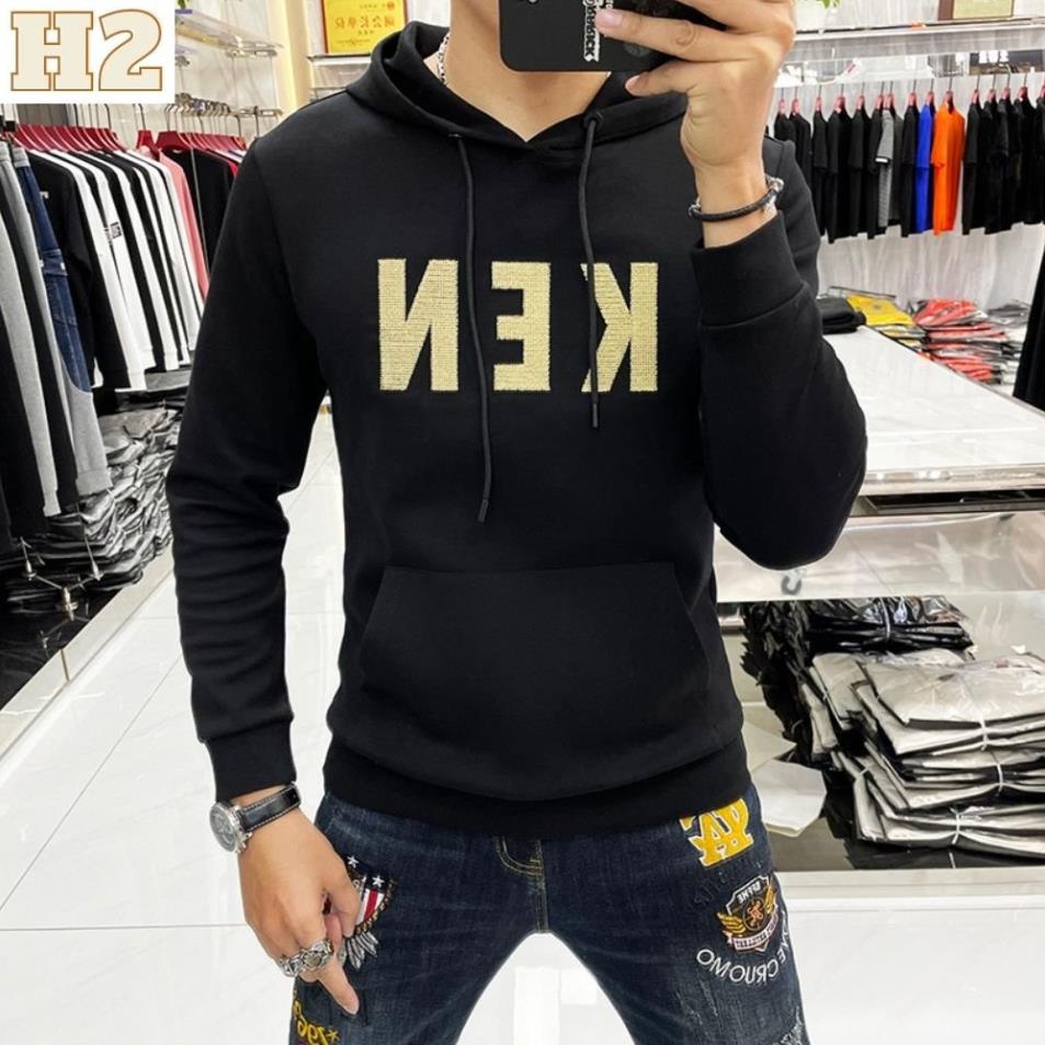 Áo Hoodie Nam Nữ Tay Dài Phong Cách Hàn Quốc Thời Trang Nam Cỡ M-2XL