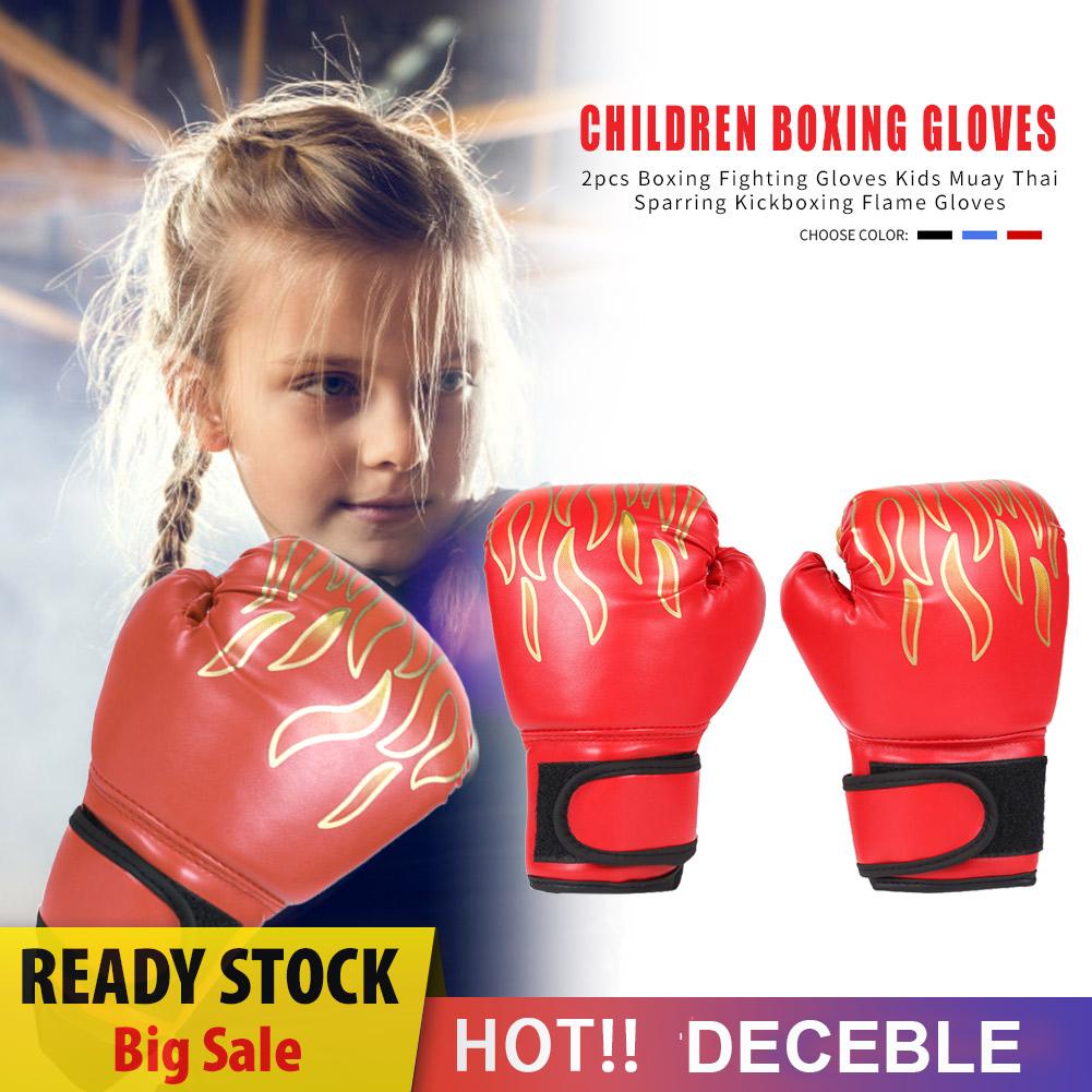 Set 2 Găng Tay Tập Boxing Thoáng Khí Cho Bé