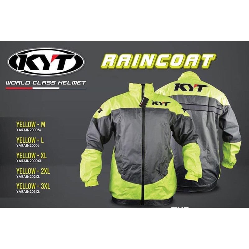 Áo mưa bộ KYT chính hãng