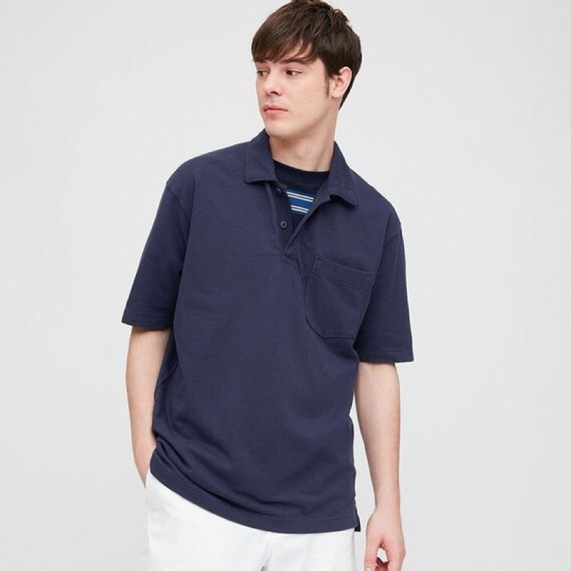 áo thun cotton cổ polo xịn hãng uni.qlo VNXK