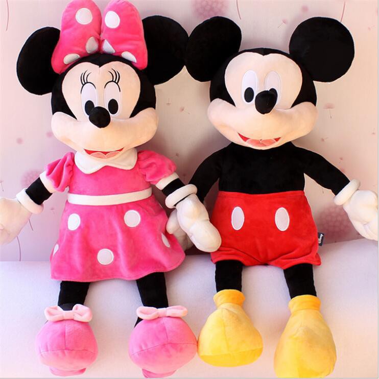 Gấu Bông Chuột Mickey ⚡️size 95cm⚡️ Hàng Quảng Châu cao cấp, mềm mịn