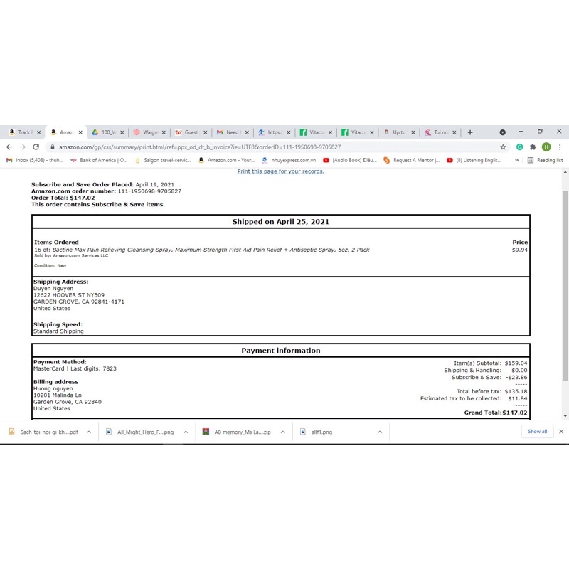 Bactine Max dung dịch vệ sinh hình xăm  hàng nội địa Mĩ