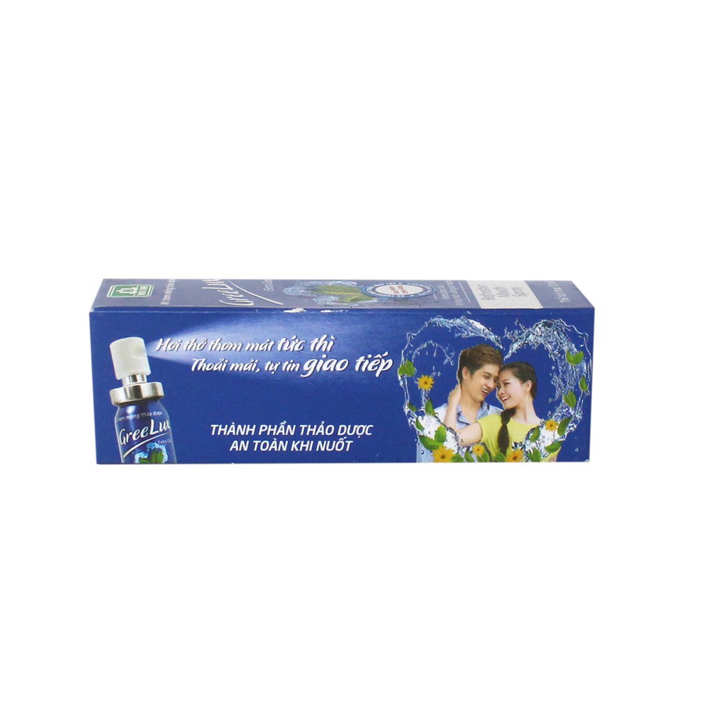 ✅  Xịt Thơm Miệng Thảo Dược Greelux Extra Cool - Chai 12ml - Hơi Thở Thơm Mát, Tự Tin Giao Tiếp  [Date xa]