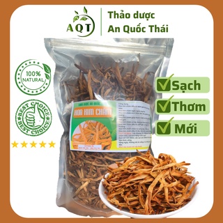 Hoa Kim Châm Khô Đà Lạt (500g) Sạch Thơm, Bông Kim Châm Tăng Tiểu Cầu, Giúp Lợi Sữa