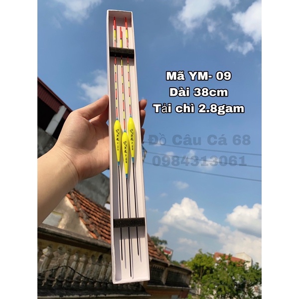 Phao Câu Đài_ Bộ 3 Phao Câu Đài Nano_ Phao Kim Câu Cá