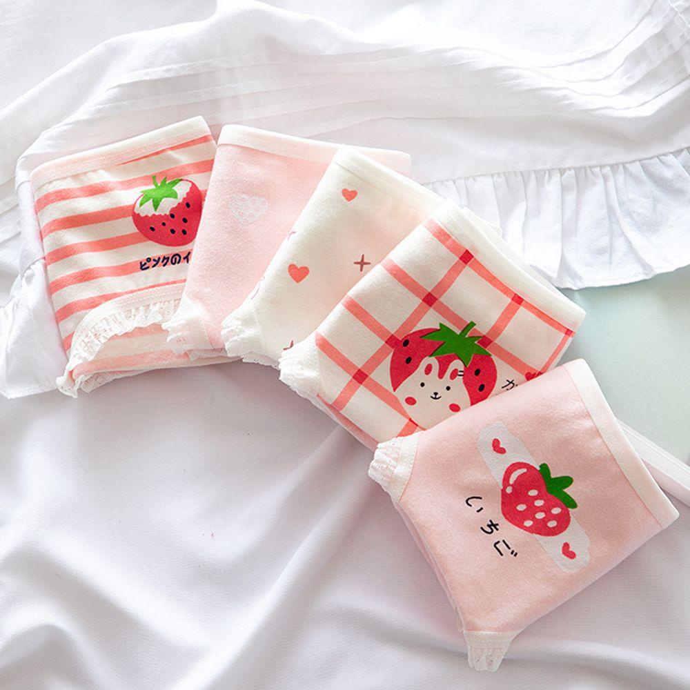 Quần Lót Cotton Kẻ Sọc Lưng Vừa Thoải Mái Thời Trang Cho Nữ