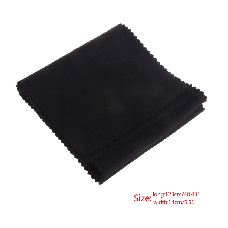 yoodada 88 Keys Black Soft Piano Key Cover Keyboard Dust Proof Moisture Flannel Cloth Piano Protect