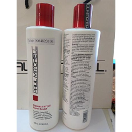 GEL tạo nếp tóc mùi táo PAUL MITCHELL 500ml