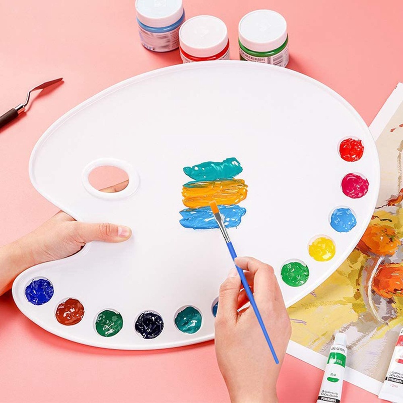 Set 200 Cọ Vẽ Màu Nước Bằng Sợi Nylon