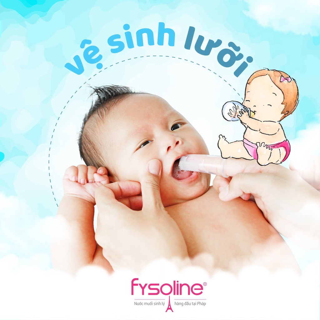 Nước Muối Sinh Lý Fysoline Tách Lẻ 5 Ống Tiện Lợi