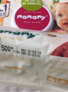Compo 9  Khăn ướt mamamy 80 tờ