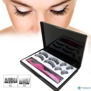 Bộ 8 Mi Giả 3d Đính Nam Châm Tiện Lợi