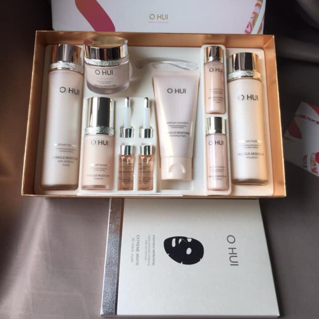 SET OHUI HỒNG MIRACLE MOISTURE Mẫu tháng 1/2020