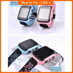 Đồng hồ thông minh màu hồng định vị trẻ em GPS – Smart Watch Q528 Tracker GPS112