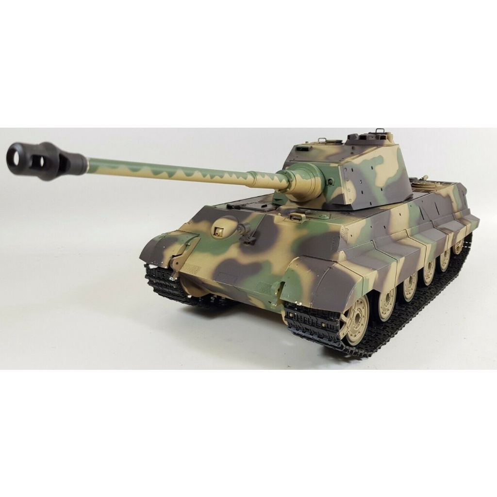 Xe tank Henlong King Tiger 3888A bản nhựa điều khiển từ xa
