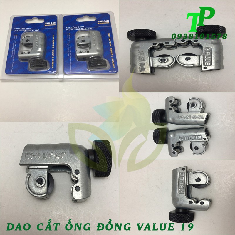 Dao Cắt Ống Đồng Value vtc19, dao cắt ống đồng nhỏ