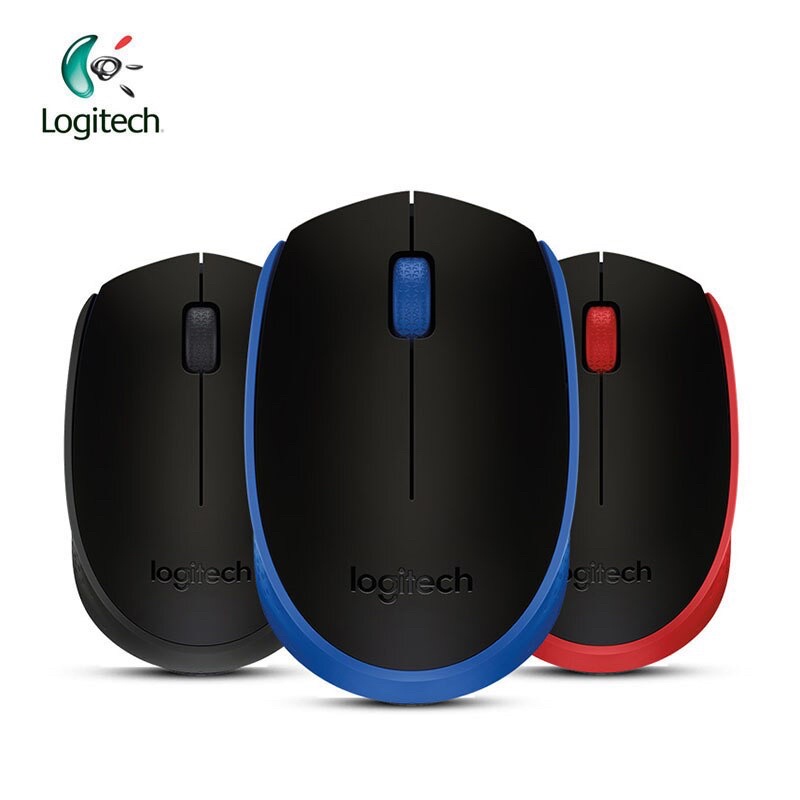 Chuột không dây Logitech M171 Xám đen
