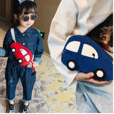 Combo 1 túi đeo chéo ô tô cho con + 1 túi đeo chéo chú vịt cho mẹ