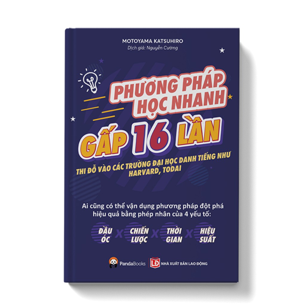 Sách - Phương pháp học nhanh gấp 16 lần - Pandabooks