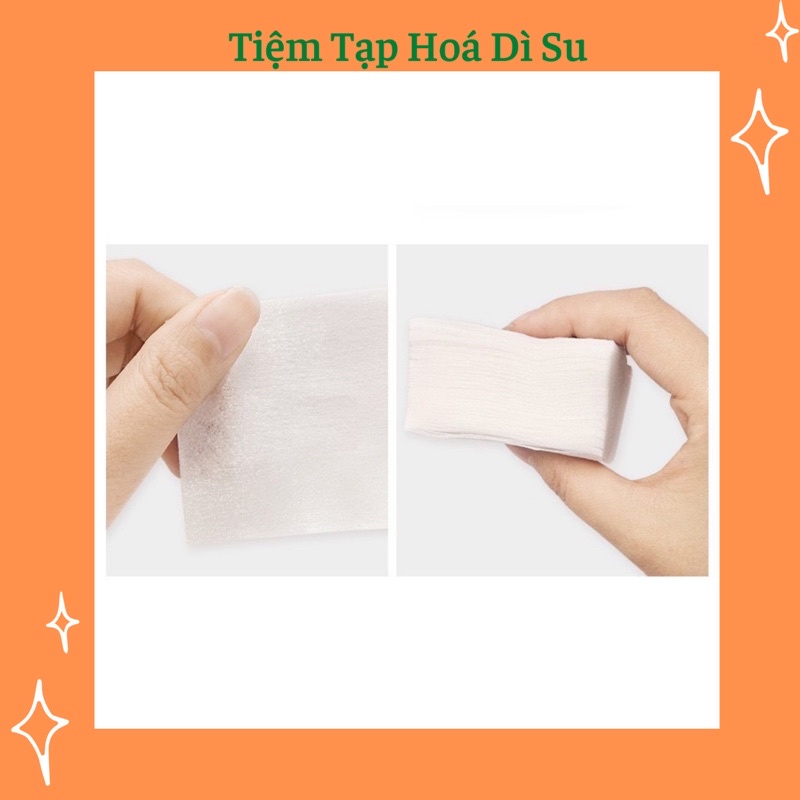 Bông tẩy trang cotton nội địa Trung siêu dai va mềm mịn cho da